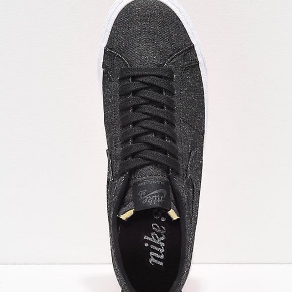 Nike SB Blazer Low Deconstructed Anthracite Shoes - Picture 3 of 8